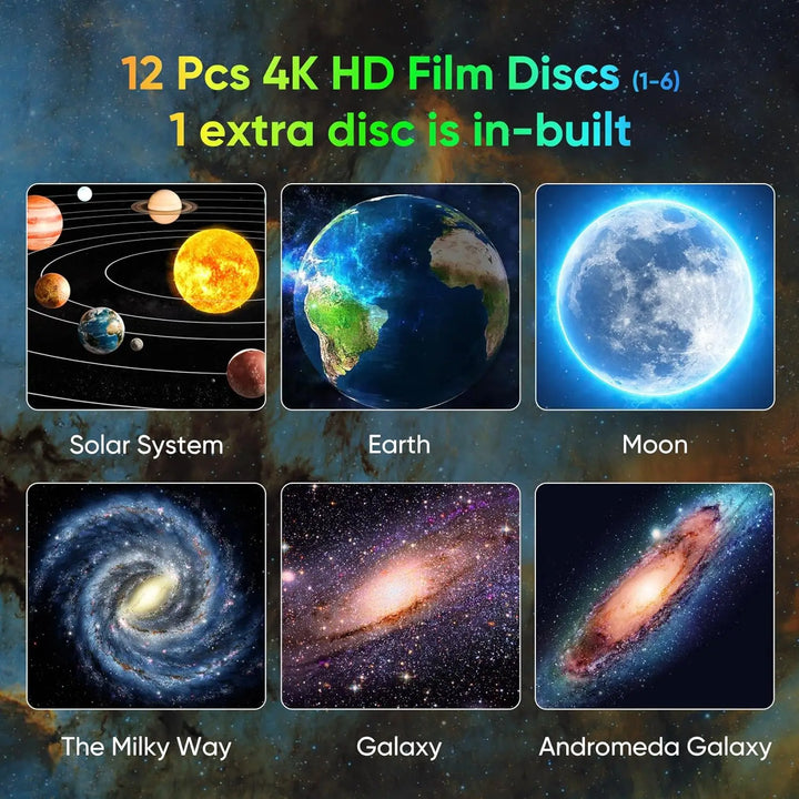 Space Projector 4K HD